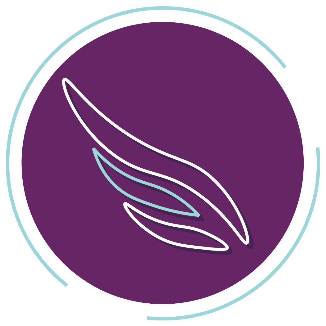 Clear aligners icon representing invisalign and discreet orthodontic treatment.