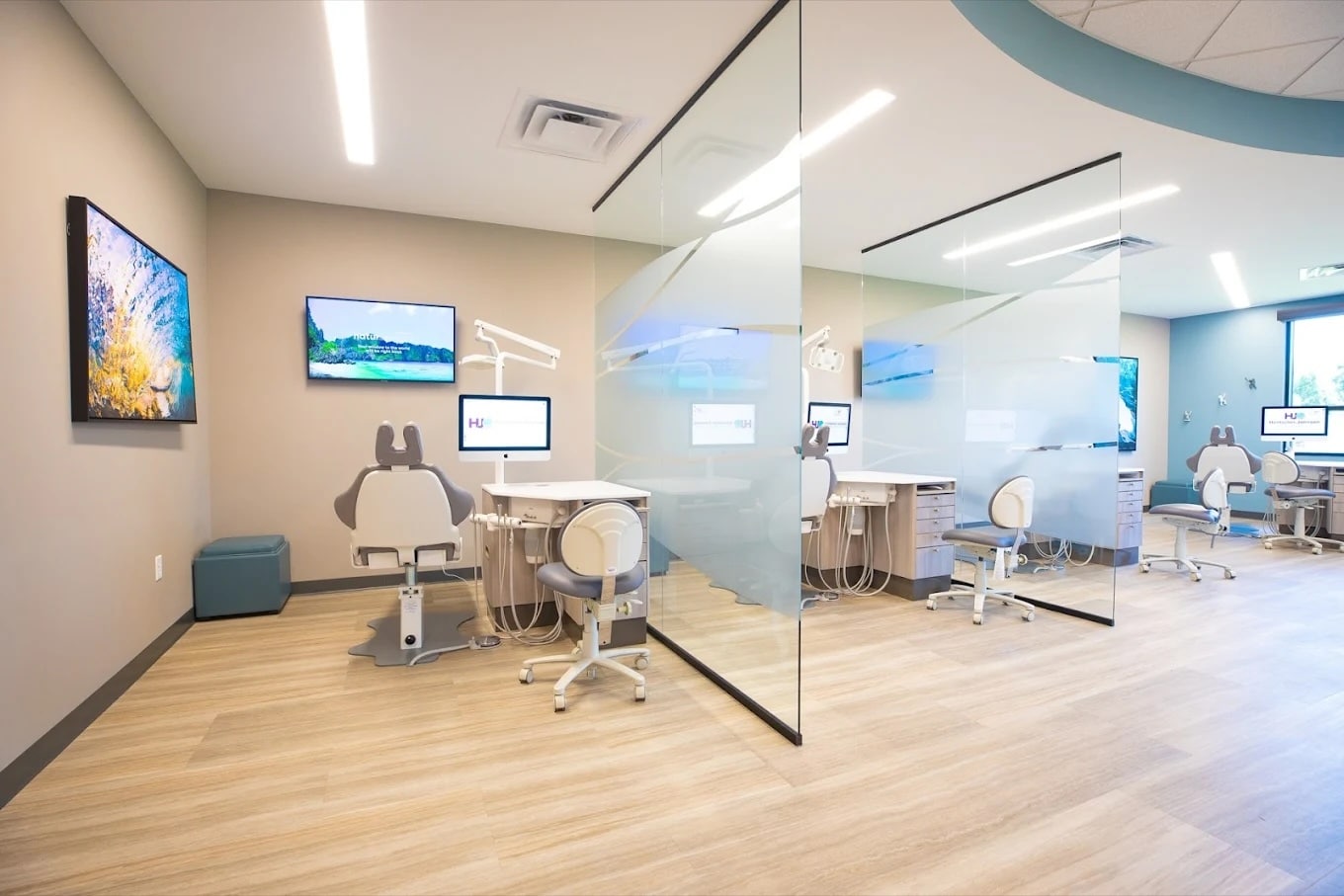 Hentscher johnson orthodontics office interior